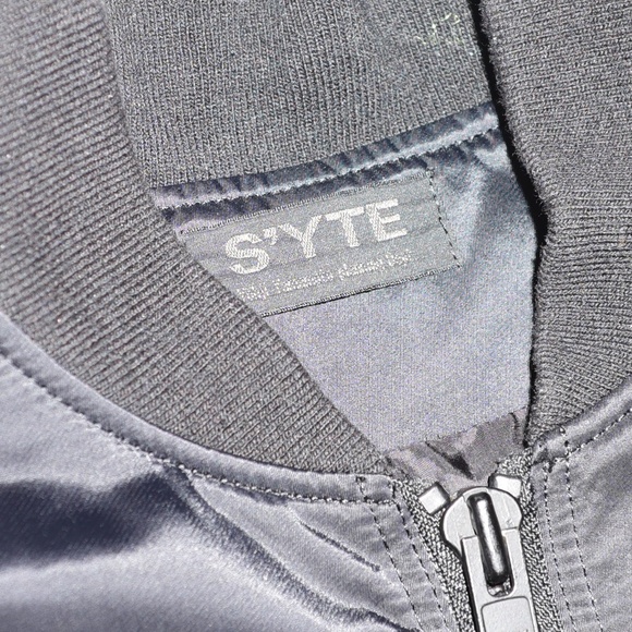 Yohji Yamamoto S'yte Nylon Twill Big Long MA-1 Bomber